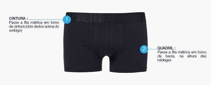 Roupa interior homem