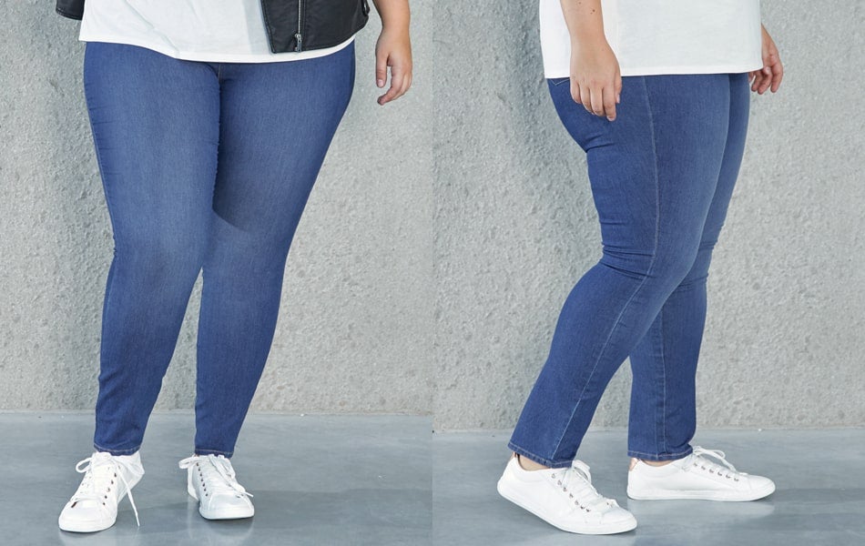 Choisir un jean grande taille