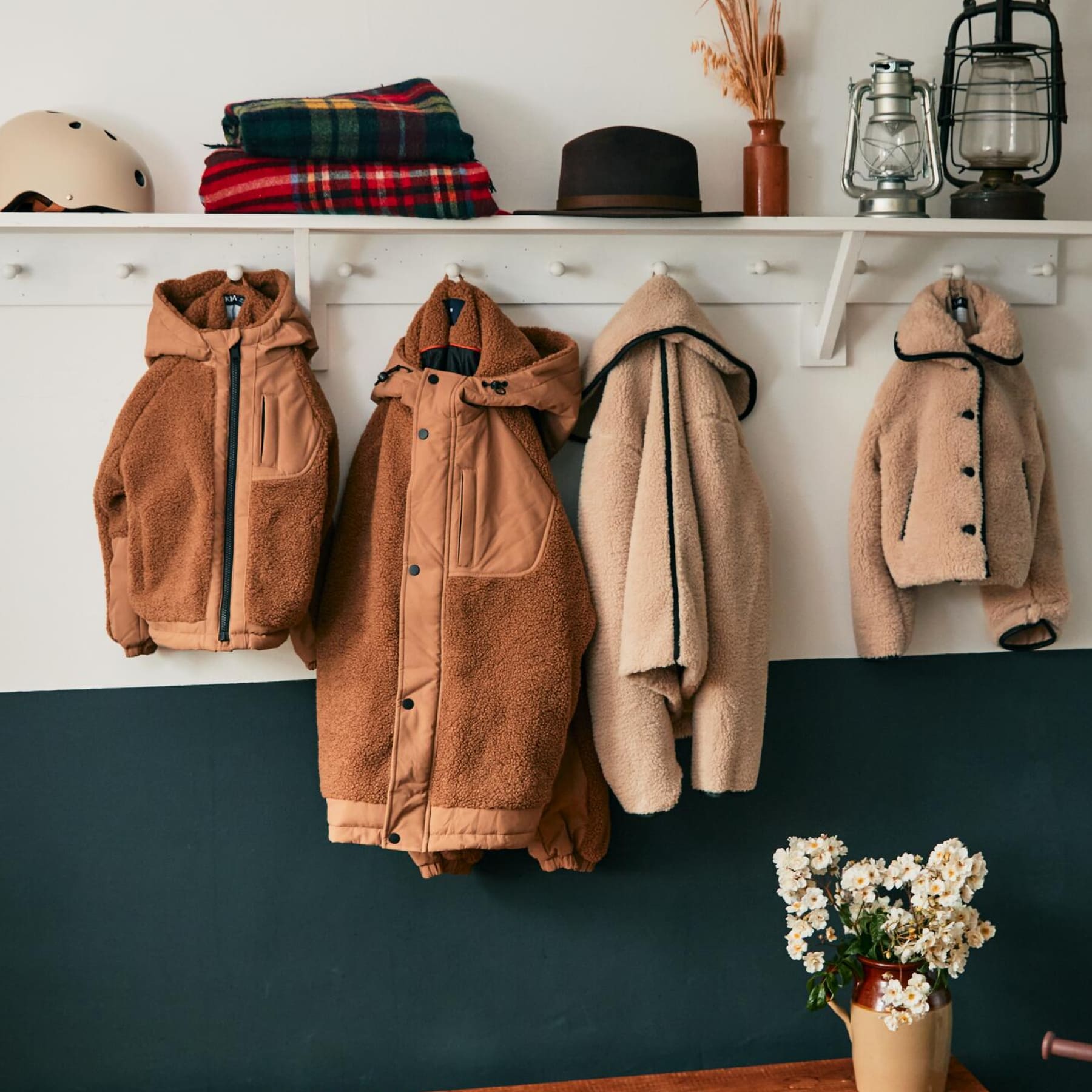 Seleção de casacos