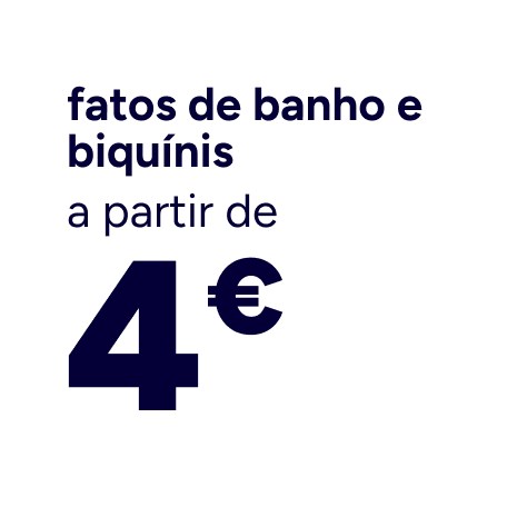 fatos de banho a partir de 4€