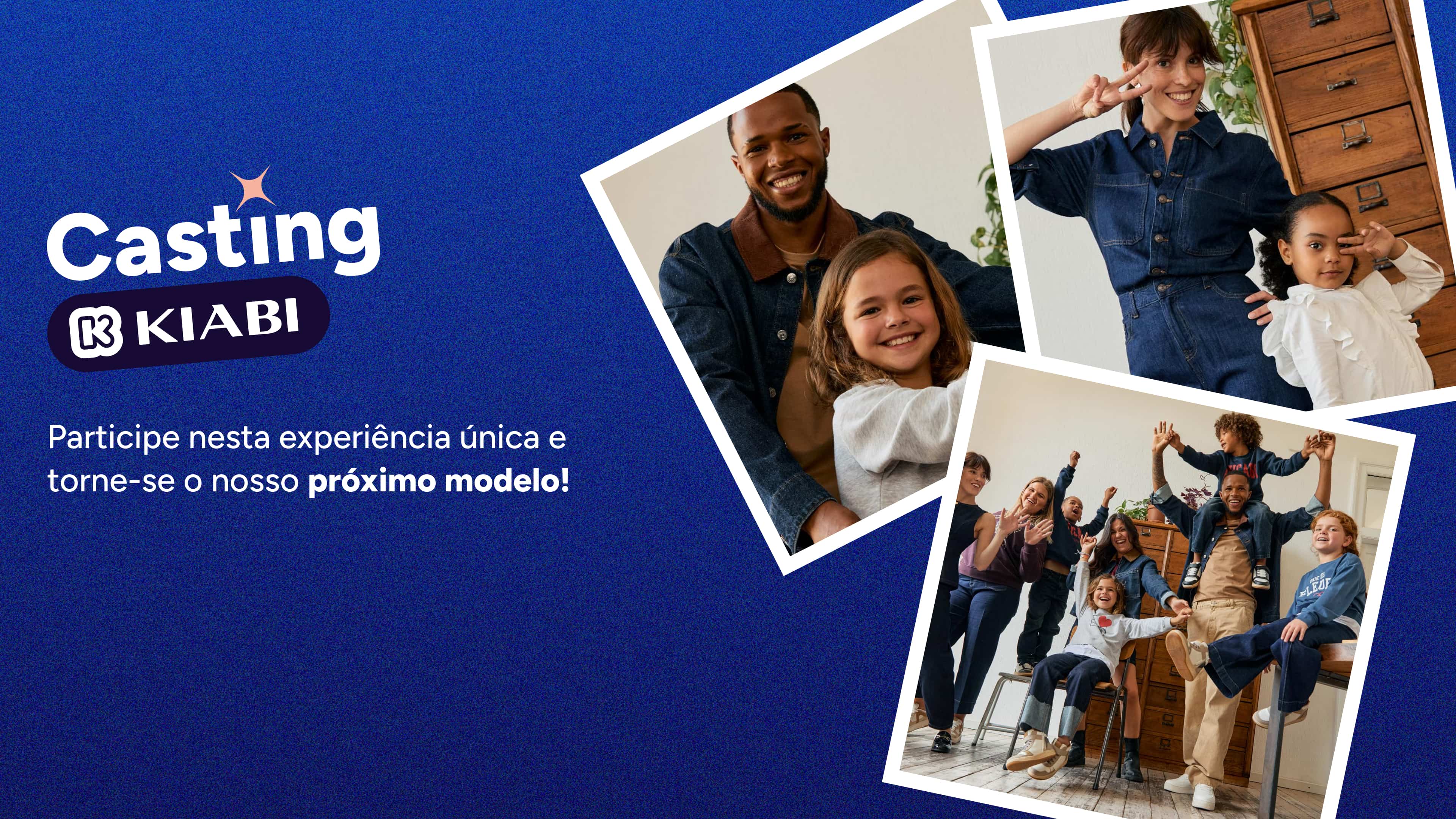 E tente ganhar 1 ano de compras na Kiabi