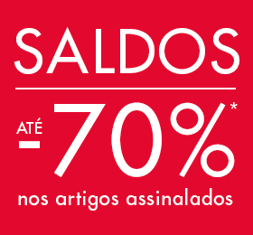 SALDOS até -70%