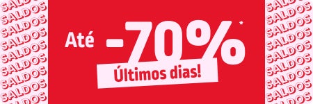 SALDOS Até -70%