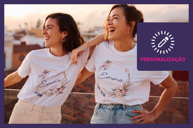Personalize seus itens!